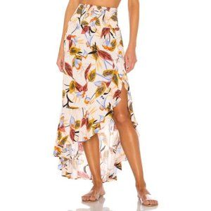 L*Space Caitlin Cover Up Skirt or Dress in Tropical Print - Size Medium
